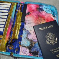 Julie Jetsetter Wallet PDF Sewing Pattern (includes SVGs, Projector File and Video!)