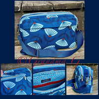 Rae Dual Zip Crossbody PDF Sewing Pattern (includes SVGs, A0 File, Projector File and Video!)