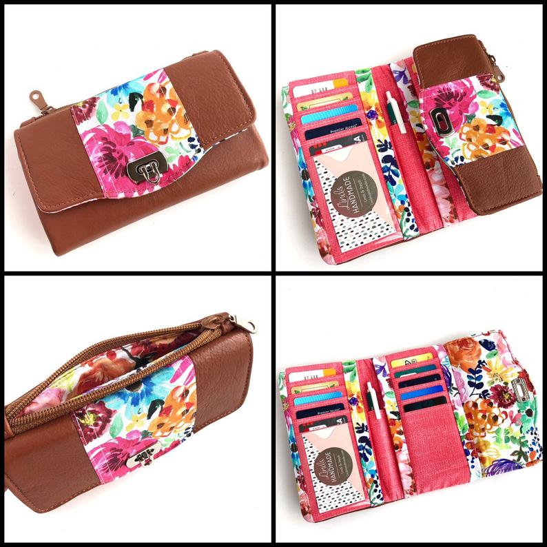 Marilyn Wallet PAPER PATTERN (includes video!)
