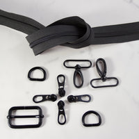 Rae Dual Zip Crossbody Bag Hardware Kit (Emporium Threads)