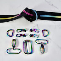 Rae Dual Zip Crossbody Bag Hardware Kit (Emporium Threads)