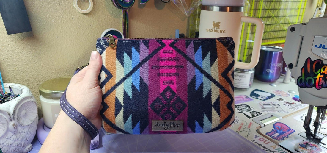 Tracy Wristlet PAPER PATTERN (includes video!)