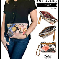Tracy Wristlet PAPER PATTERN (includes video!)