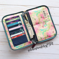 Julie Jetsetter Wallet PDF Sewing Pattern (includes SVGs, Projector File and Video!)