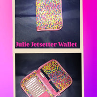 Julie Jetsetter Wallet PDF Sewing Pattern (includes SVGs, Projector File and Video!)