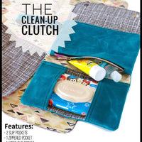 Cleanup Clutch PAPER PATTERN (includes video!)