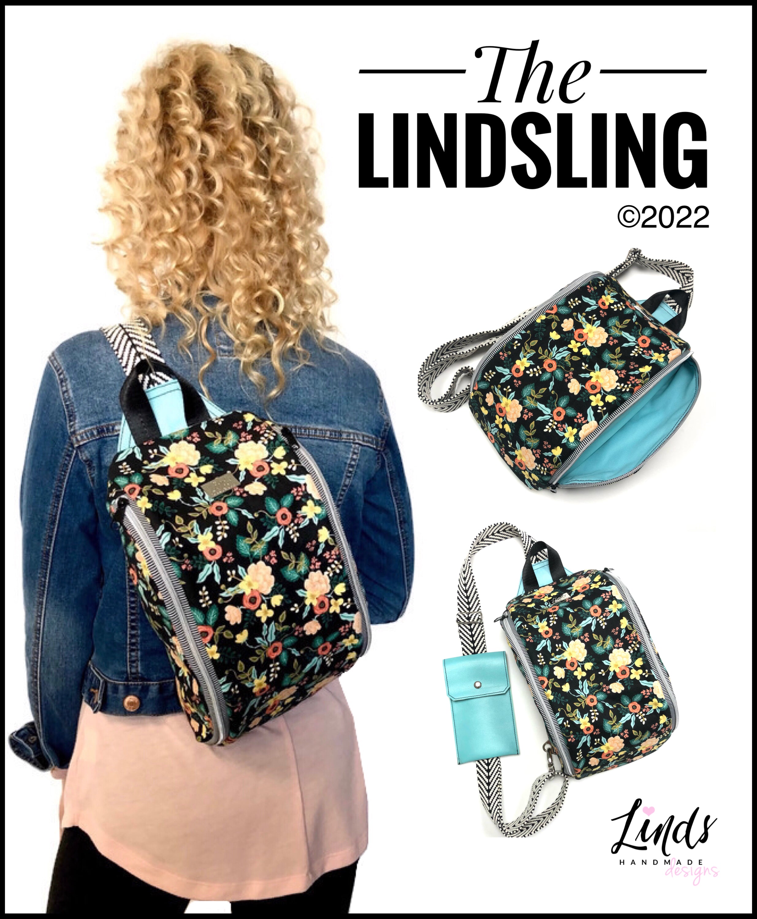 LindSport Mini Backpack PDF Sewing Pattern (includes a video!)