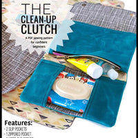 Clean-up Clutch Sewing Pattern