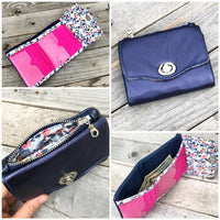 Demi Wallet PDF Sewing Pattern (includes SVGs, A0 File, Projector Files, and Video!)