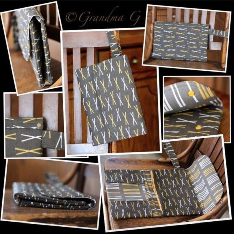 Cleanup Clutch PAPER PATTERN (includes video!)