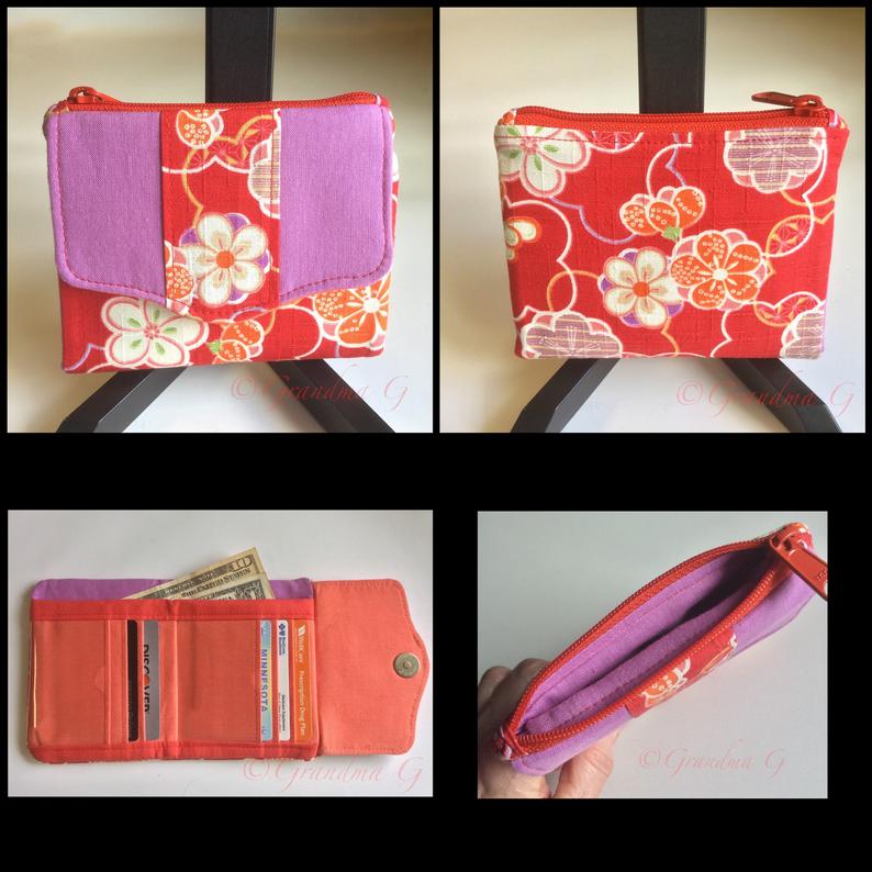 Demi Wallet PDF Sewing Pattern (Includes a video!)