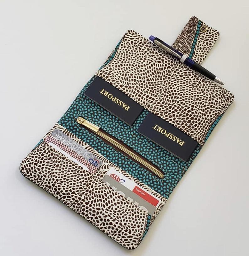 Family Travel Organizer PAPER PATTERN (includes video!)