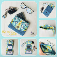 Demi Wallet PDF Sewing Pattern (includes SVGs, A0 File, Projector Files, and Video!)