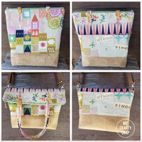 Twofer Tote PDF Sewing Pattern (includes an A0 File, Projector File and Video!)