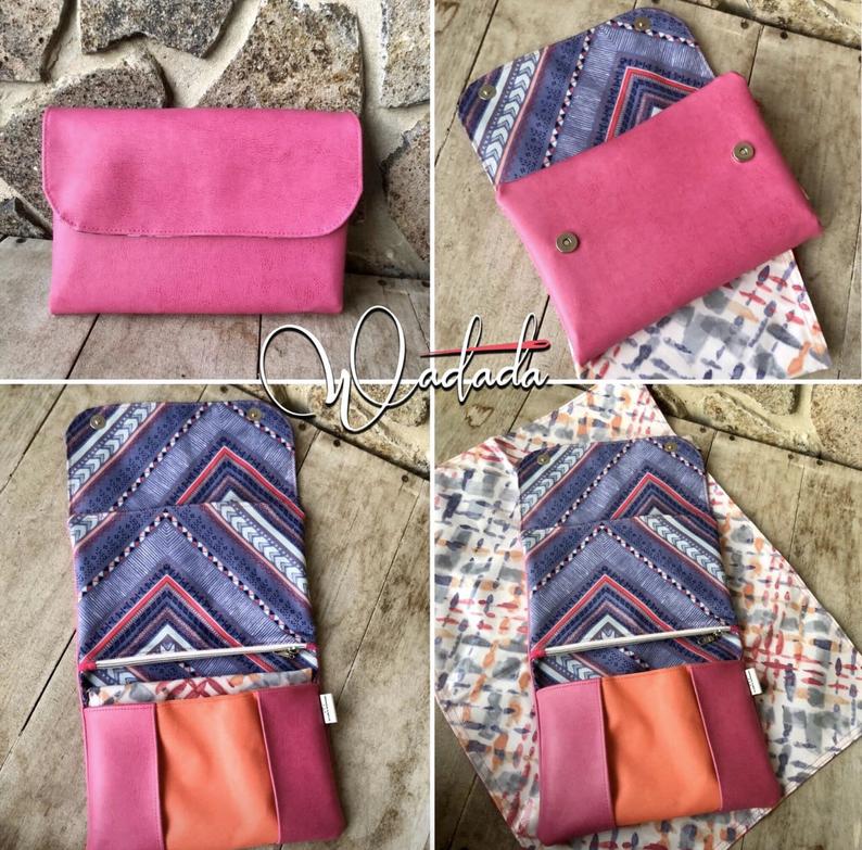 Cleanup Clutch PAPER PATTERN (includes video!)