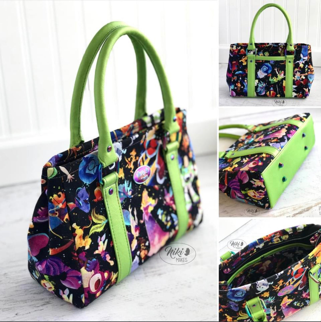Monroe Handbag PDF Sewing Pattern (includes an A0 File, Projector File and Video!)