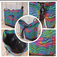 Stephie Shoulder Bag PDF sewing pattern (includes SVGs, A0 File, Projector File and Video!)