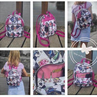 LindSport Mini Backpack PDF Sewing Pattern (includes an A0 File, Projector File and Video!)