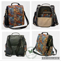 Guardian Anti-theft Backpack PAPER PATTERN (includes video!)