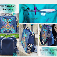 Guardian Anti-theft Backpack PAPER PATTERN (includes video!)
