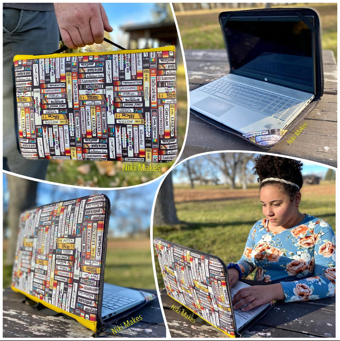 Eli Laptop Case PDF Sewing Pattern (includes Video!)