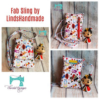 Fab Sling PDF Sewing Pattern (includes SVGs, A0 File, Projector File and Video!)
