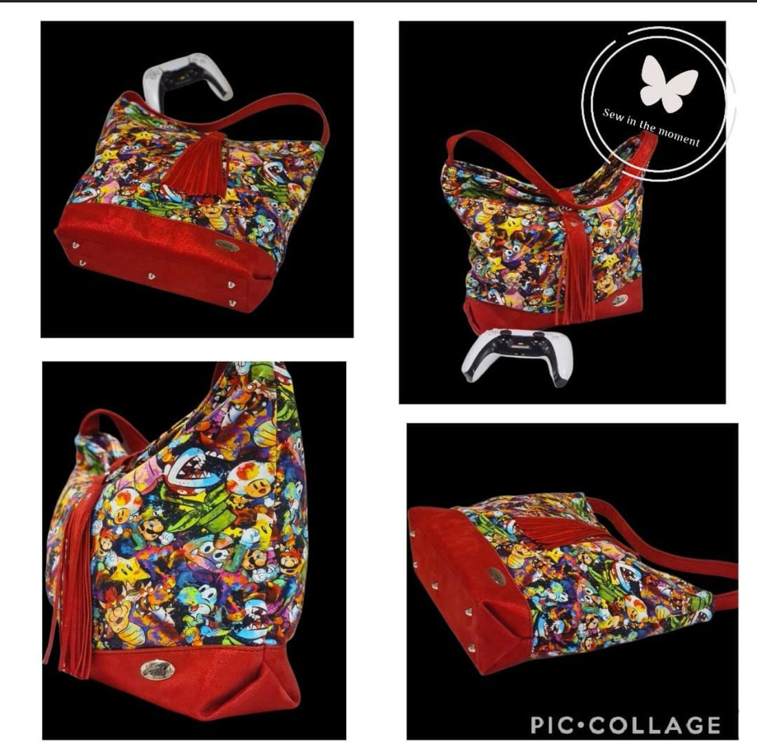 Stephie Shoulder Bag PDF sewing pattern (includes SVGs, A0 File, Projector File and Video!)