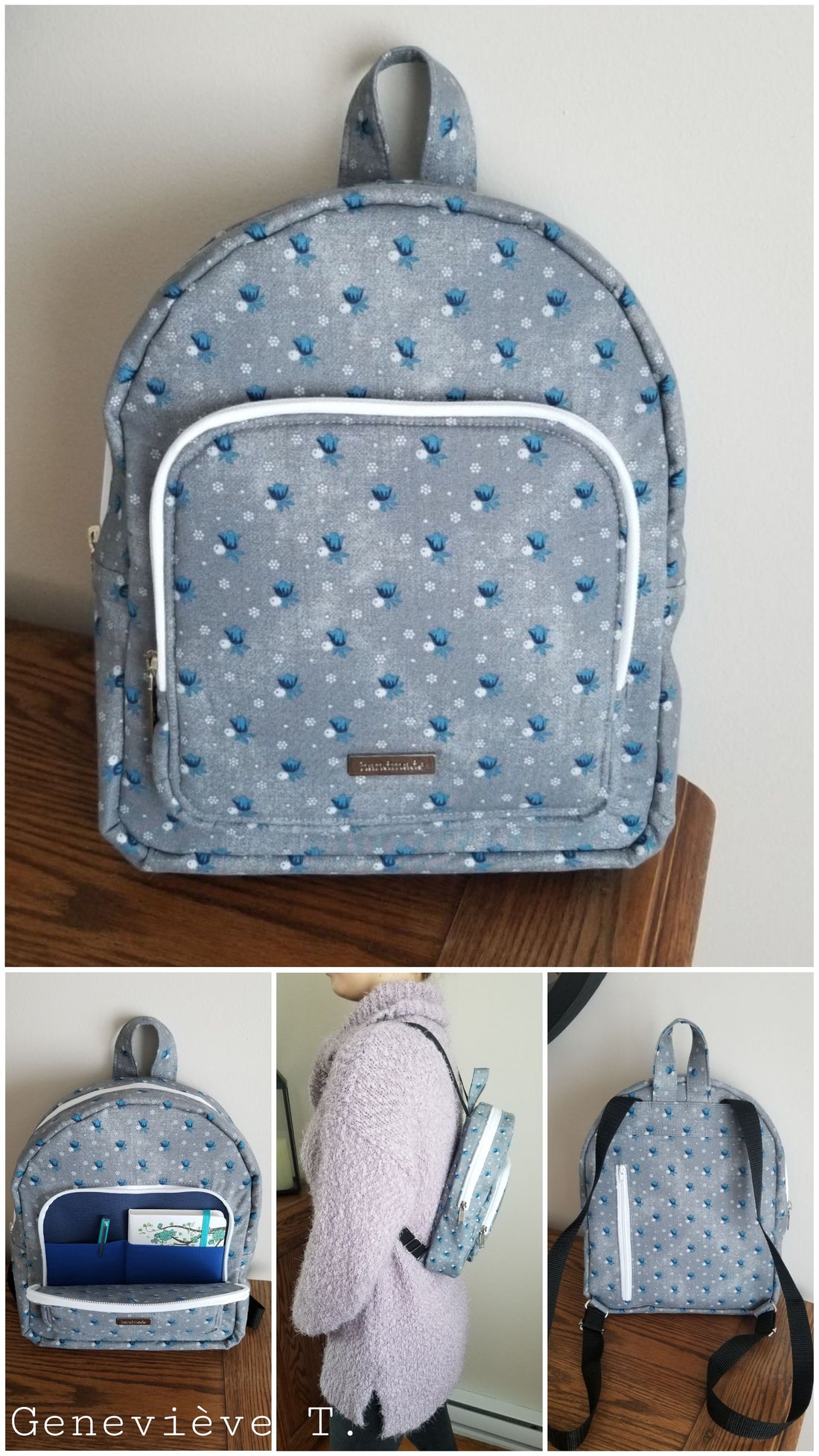 LindSport Mini Backpack PDF Sewing Pattern (includes an A0 File, Projector File and Video!)