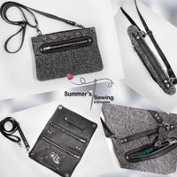 Bend and Snap Clutch PAPER PATTERN (includes video!)
