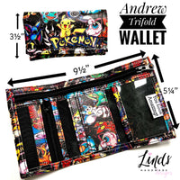 Andrew Trifold Wallet PAPER PATTERN (includes video!)