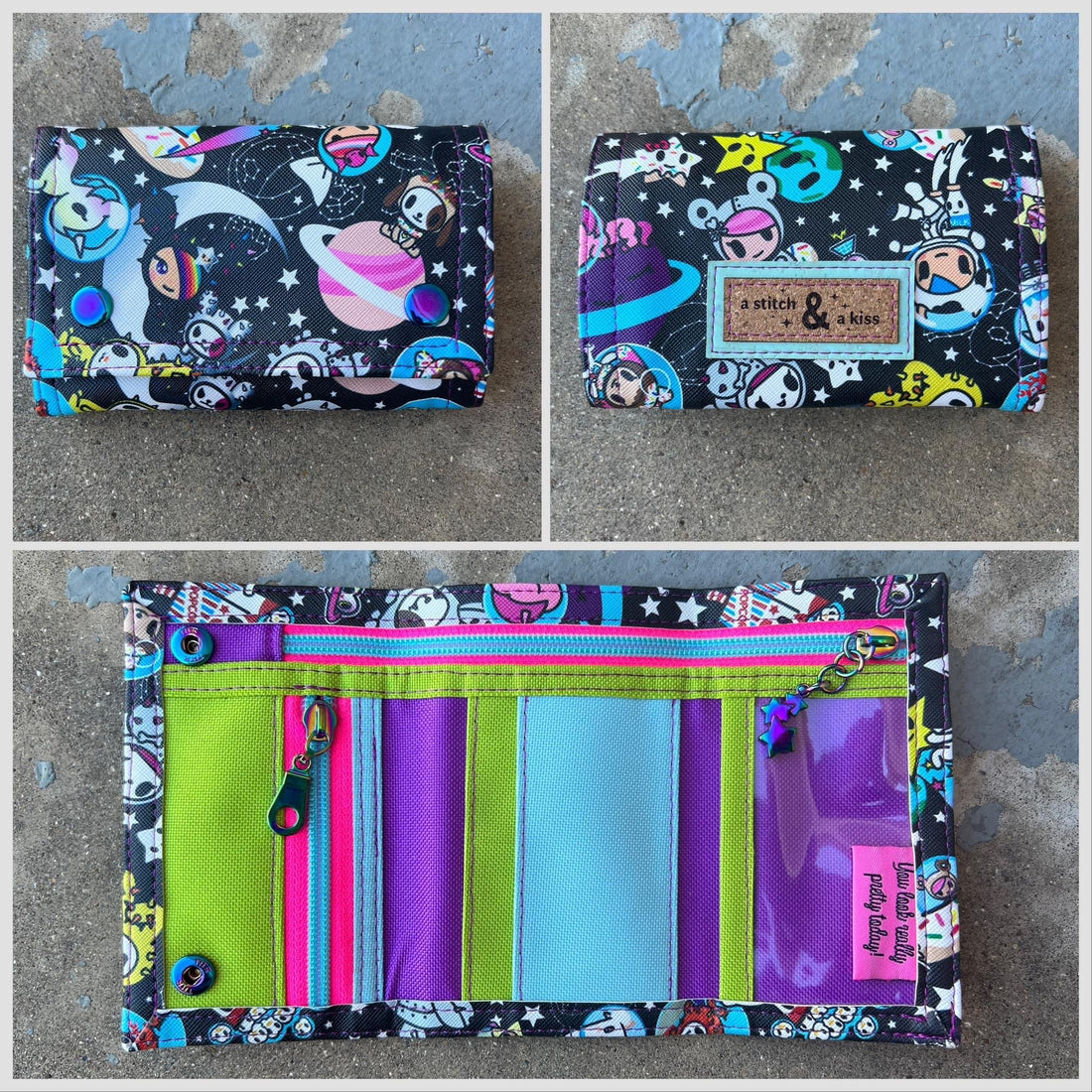 Andrew Trifold Wallet PDF Sewing Pattern (includes SVGs, A0, Projector Files and video!)
