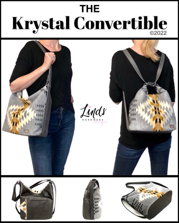 Krystal Convertible Bag PAPER PATTERN