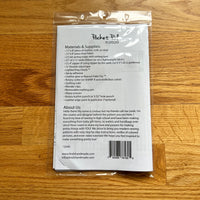 Pocket Pal PAPER PATTERN (includes video!)