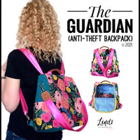 Guardian Anti-theft Backpack PAPER PATTERN (includes video!)