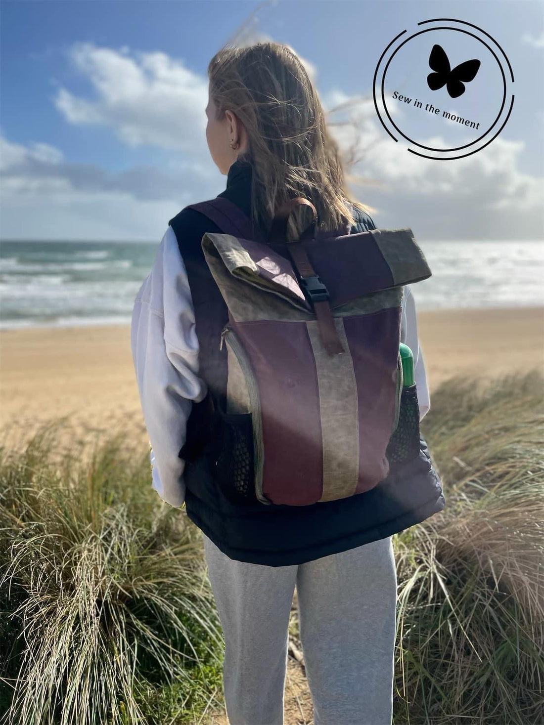 Rick Rolltop Backpack PDF Sewing Pattern (Includes an A0 File, Projector File, and Video!)