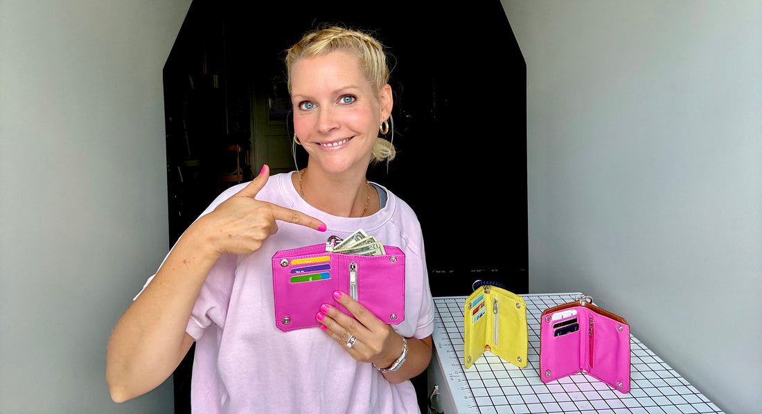 Brooke Bifold Wallet 2.0 PDF Sewing Pattern (Includes SVGs, and Video!)