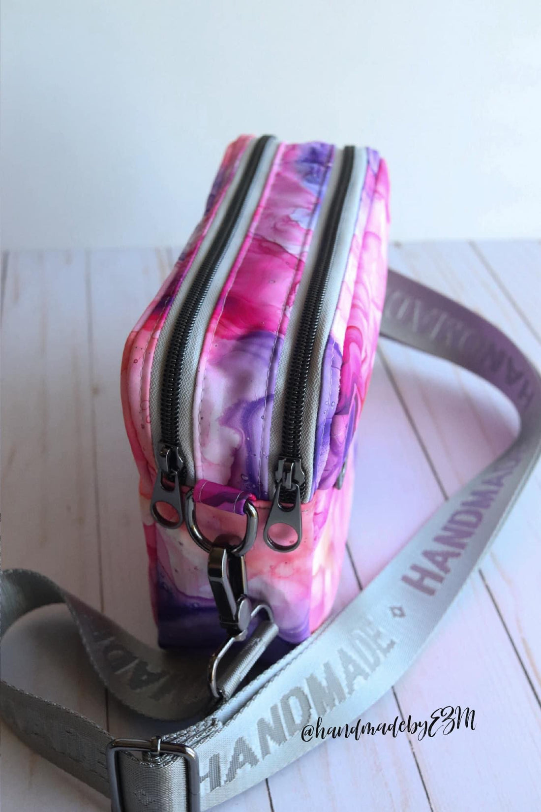 Rae Dual Zip Crossbody PDF sewing pattern (includes SVGs, projector file, and video!)