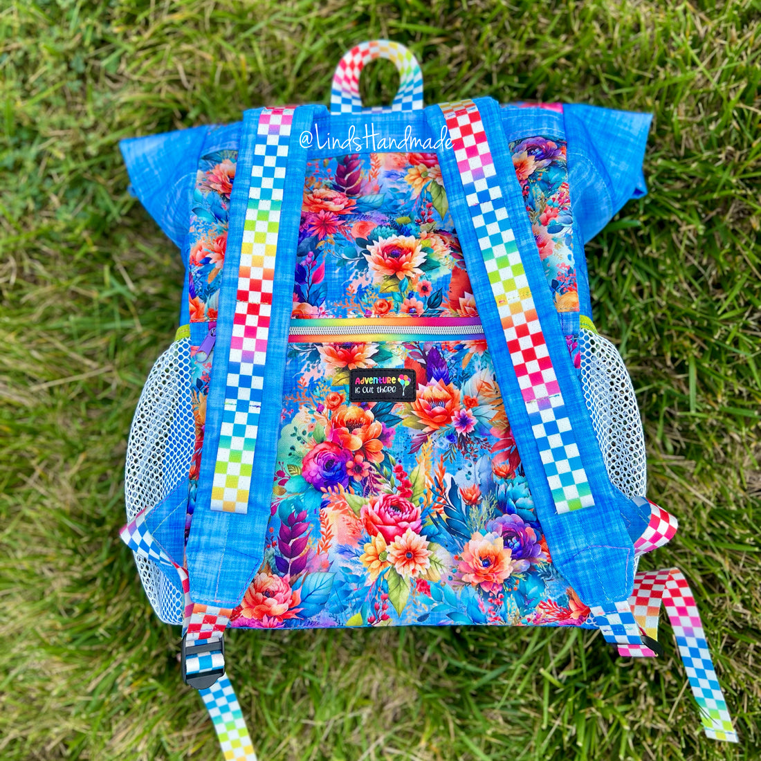 digital a day in the park backpack tote sewing pattern