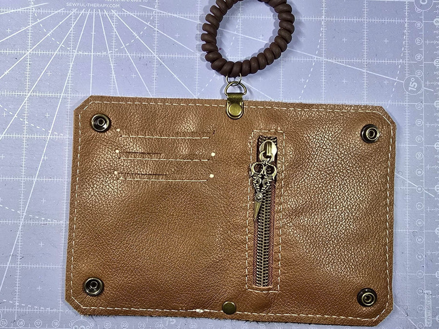 Brooke Bifold Wallet PDF Sewing Pattern (Includes SVGs, and Video!)
