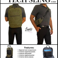 Cory Tech Sling PDF Sewing Pattern (Includes an A0 File, Projector File and Video!)