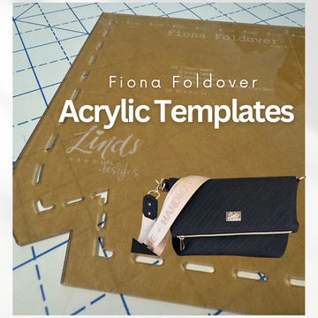 Fiona Foldover Acrylic Templates (Emporium Threads)