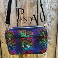 Rae Dual Zip Crossbody PDF sewing pattern (includes SVGs, projector file, and video!)