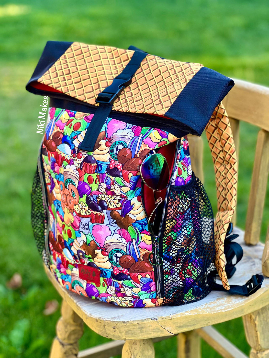 Rick Rolltop Backpack PDF Sewing Pattern (Includes an A0 File, Projector File, and Video!)