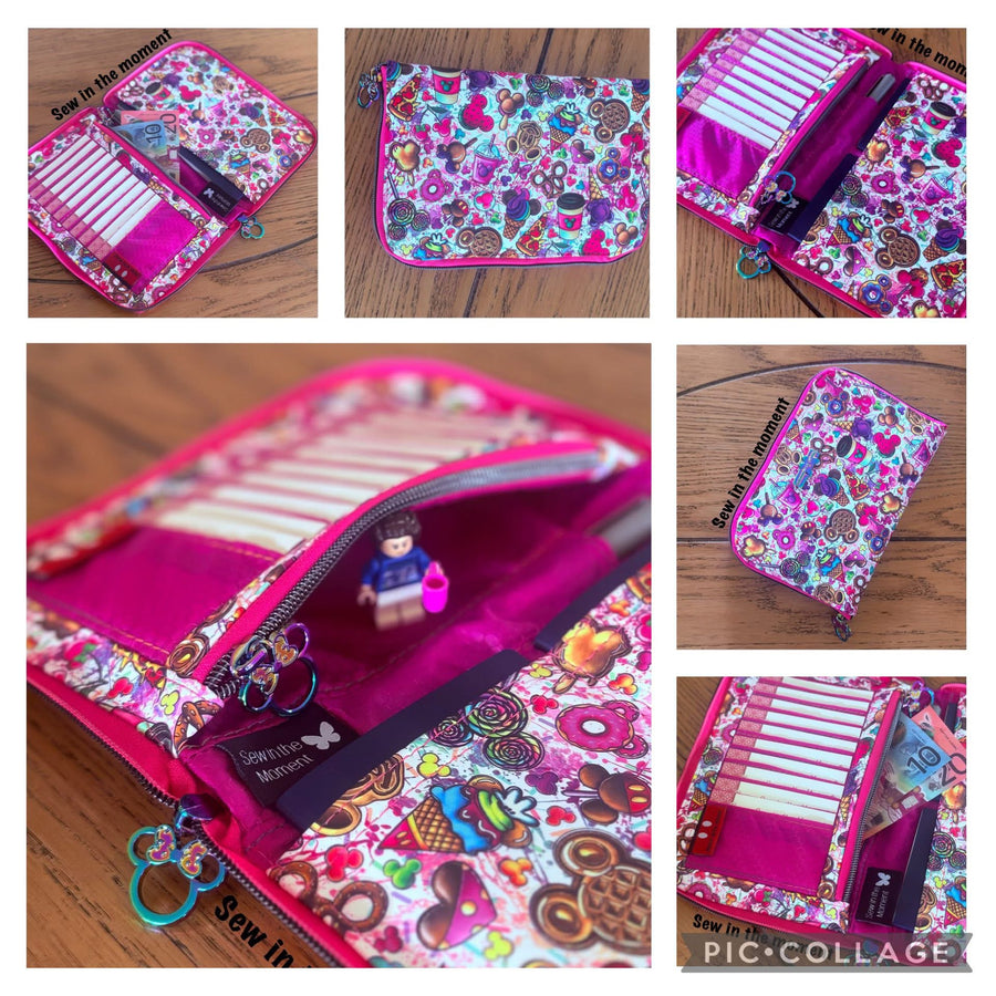 Julie Jetsetter Wallet PDF Sewing Pattern (includes SVGs, Projector File and Video!)