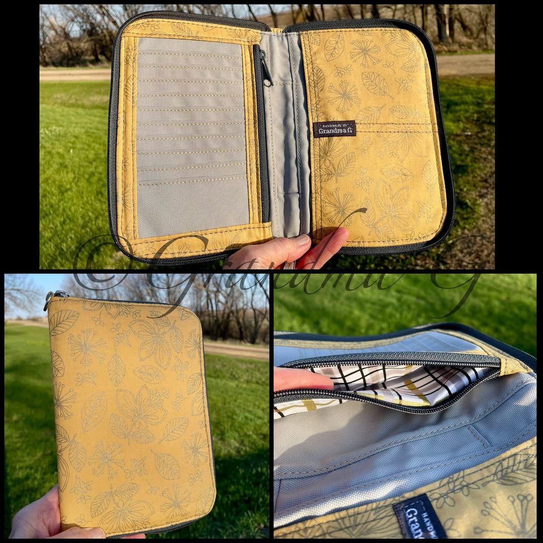 Julie Jetsetter Wallet PDF Sewing Pattern (includes SVGs, Projector File and Video!)