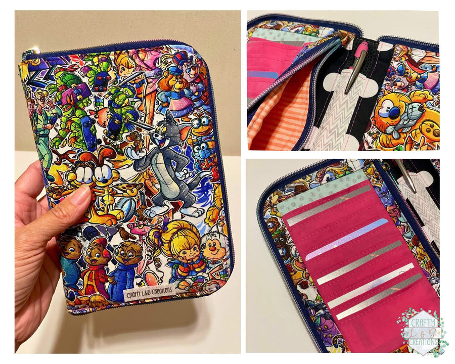 Julie Jetsetter Wallet PDF Sewing Pattern (includes SVGs, Projector File and Video!)