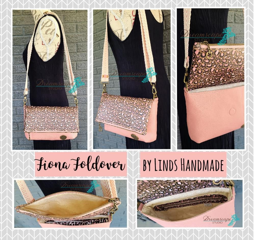 Faro Foldover Clutch - Two Sizes - PDF Sewing Pattern – Pink Pony Design