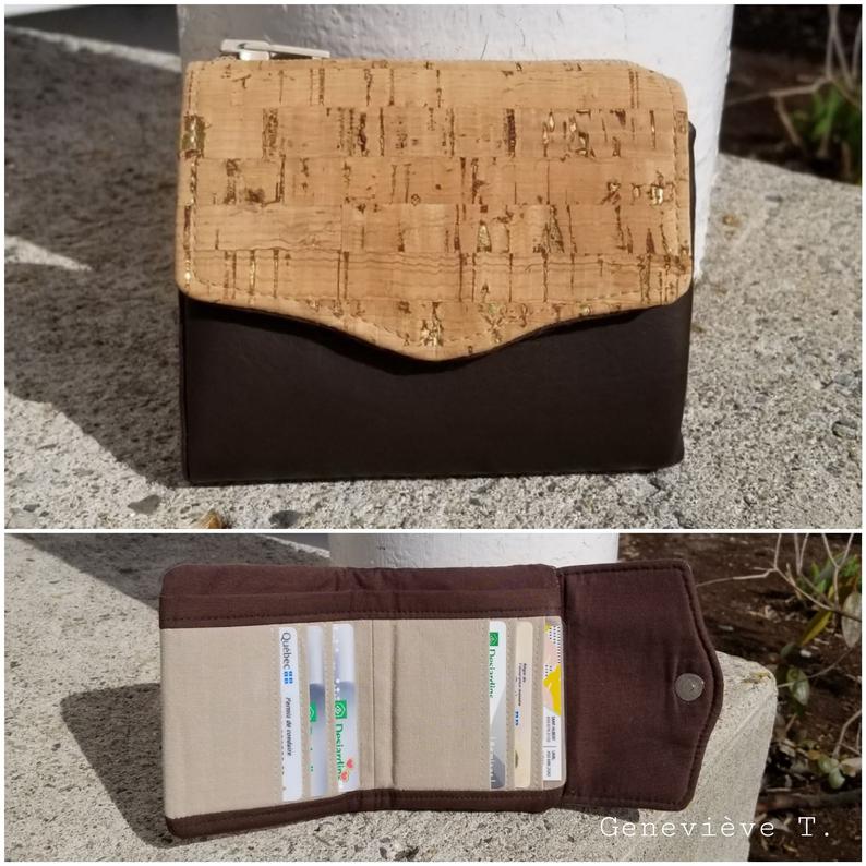 Demi Wallet PDF Sewing Pattern (Includes a video!)