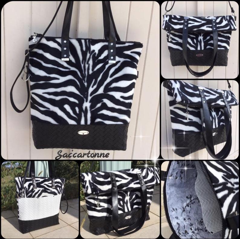 Twofer Tote PDF Sewing Pattern (includes A0 Files and video!)