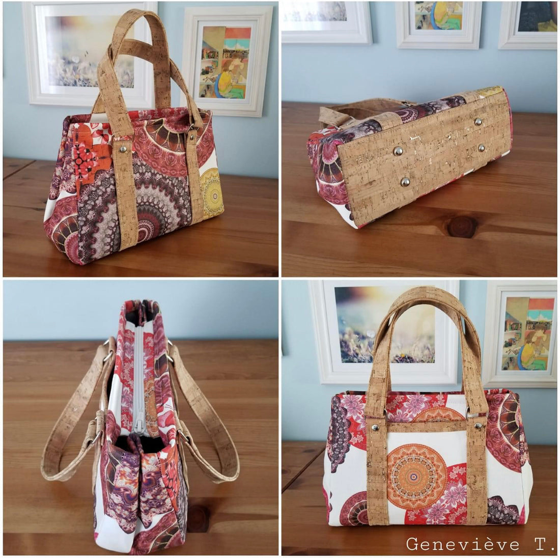 Monroe Handbag Hardware Kit - Linds Handmade Designs - Bag Making Hardware  - 2 Minute 2 Stitch